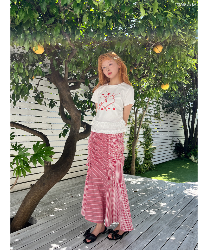 【miffy】Lovely Ribbon TEE 詳細画像 オフホワイト 18