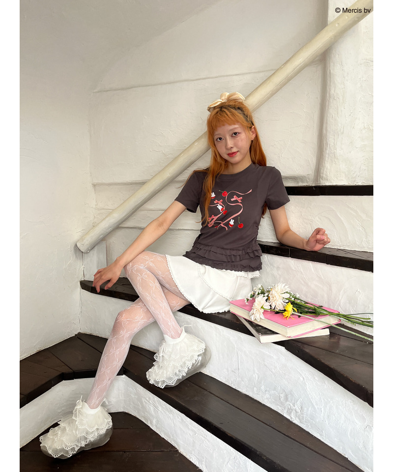 【miffy】Lovely Ribbon TEE 詳細画像 ブラック系 12