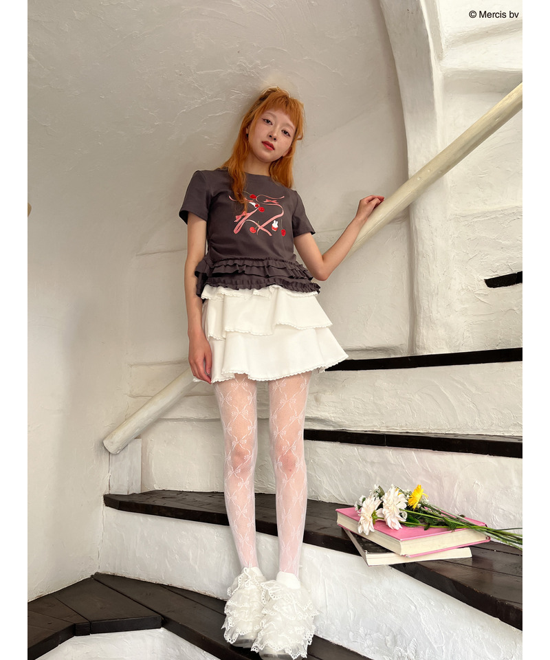 【miffy】Lovely Ribbon TEE 詳細画像 ブラック系 16