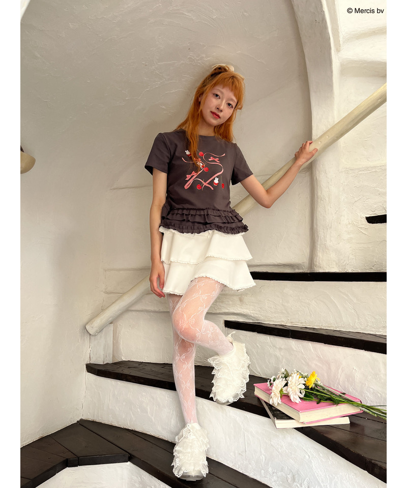 【miffy】Lovely Ribbon TEE 詳細画像 ブラック系 19