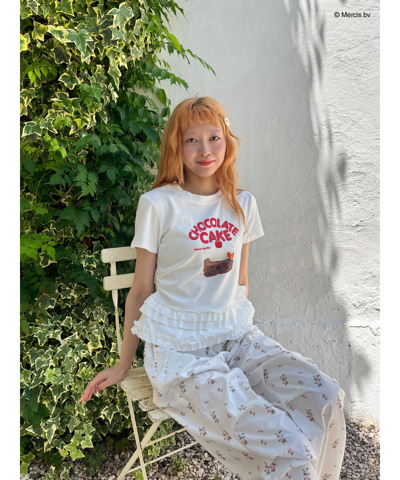 【miffy】Chocolate Cake TEE 詳細画像 オフホワイト 10