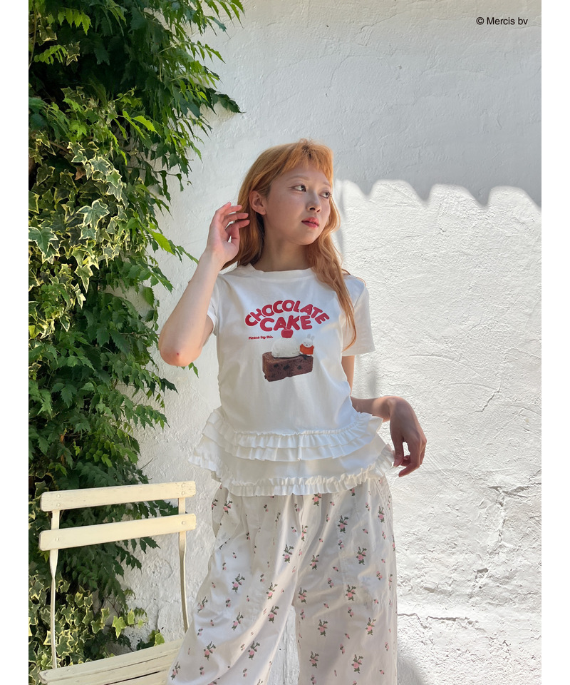 【miffy】Chocolate Cake TEE 詳細画像 オフホワイト 12