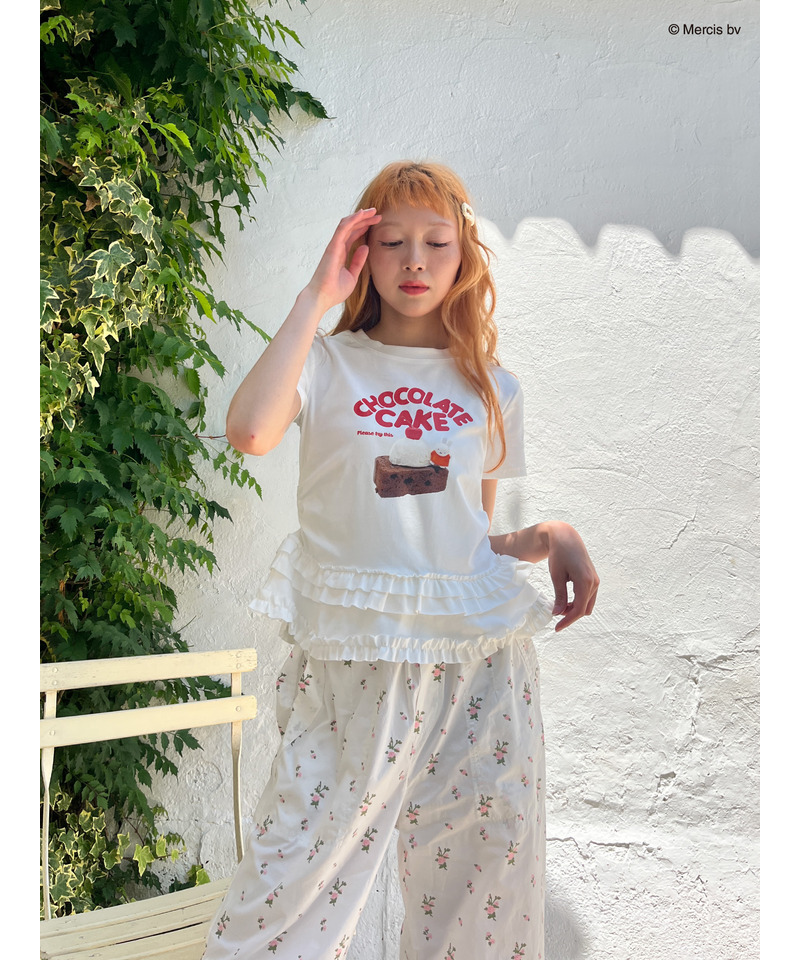【miffy】Chocolate Cake TEE 詳細画像 オフホワイト 13