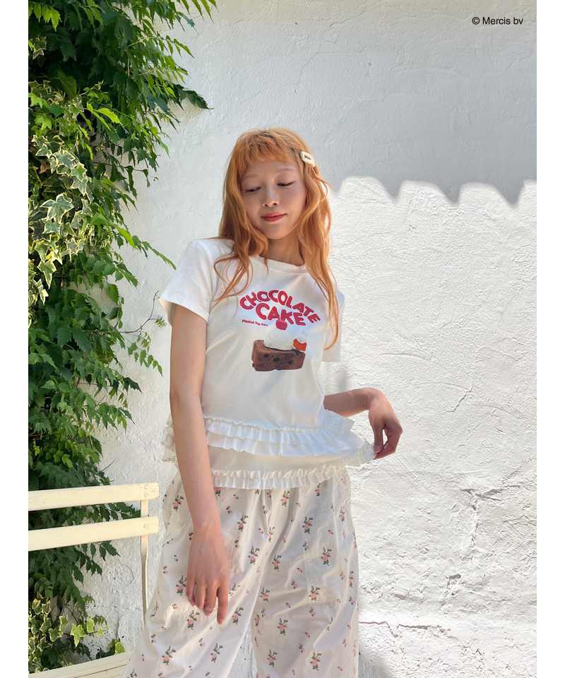 【miffy】Chocolate Cake TEE 詳細画像 オフホワイト 5