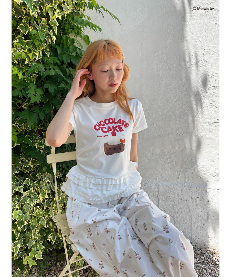 【miffy】Chocolate Cake TEE 詳細画像 オフホワイト 7