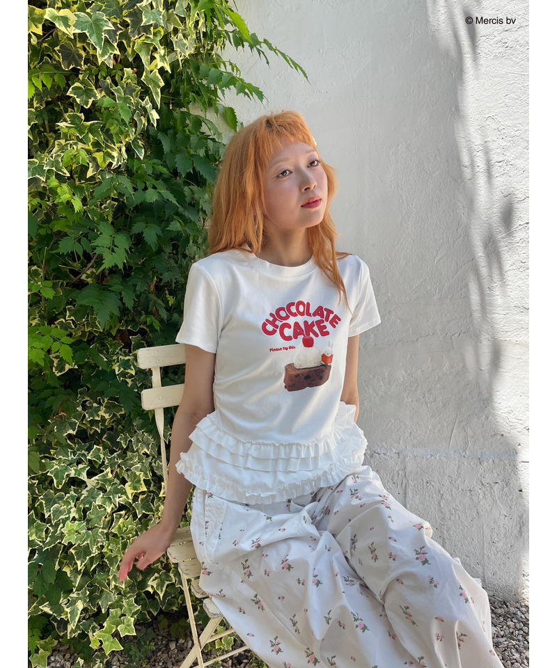 【miffy】Chocolate Cake TEE 詳細画像 オフホワイト 8