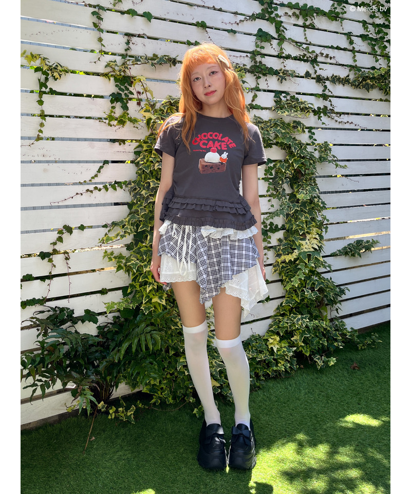 【miffy】Chocolate Cake TEE 詳細画像 ブラック系 10