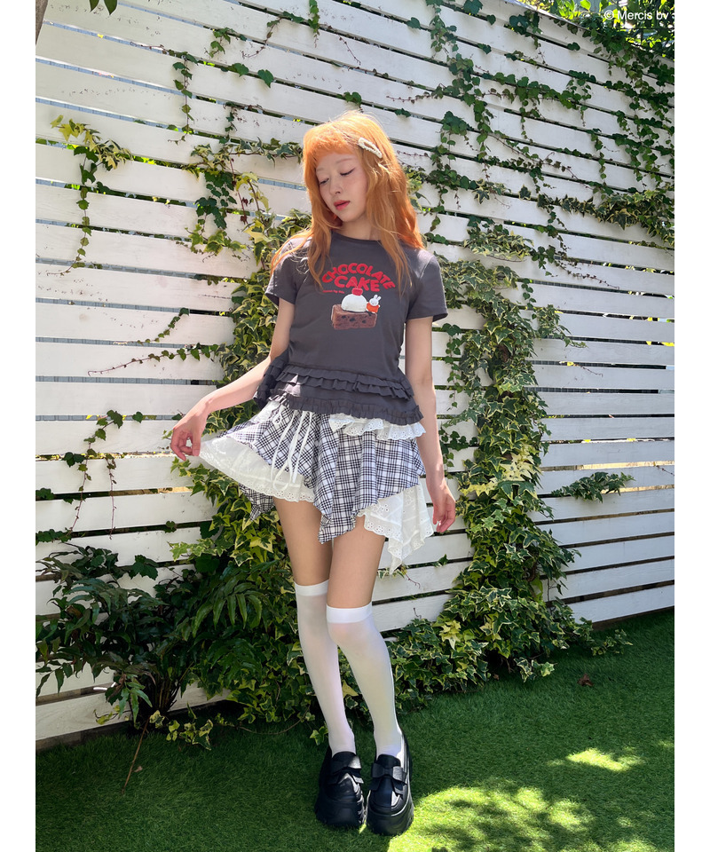【miffy】Chocolate Cake TEE 詳細画像 ブラック系 11