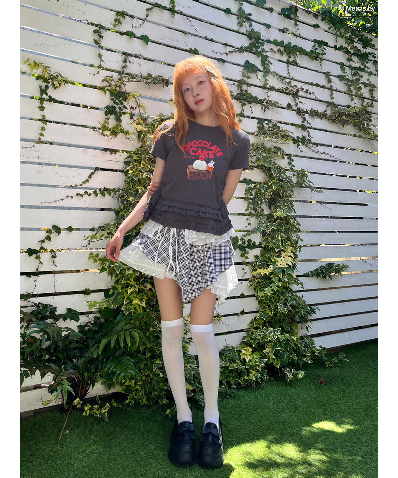 【miffy】Chocolate Cake TEE 詳細画像 ブラック系 12