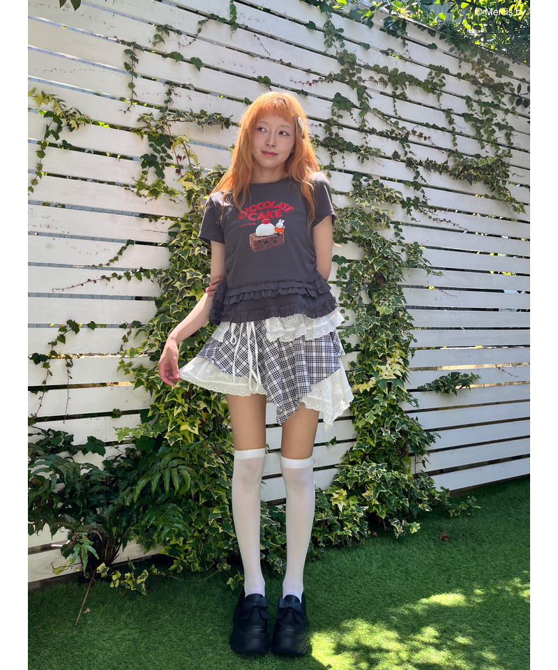 【miffy】Chocolate Cake TEE 詳細画像 ブラック系 13
