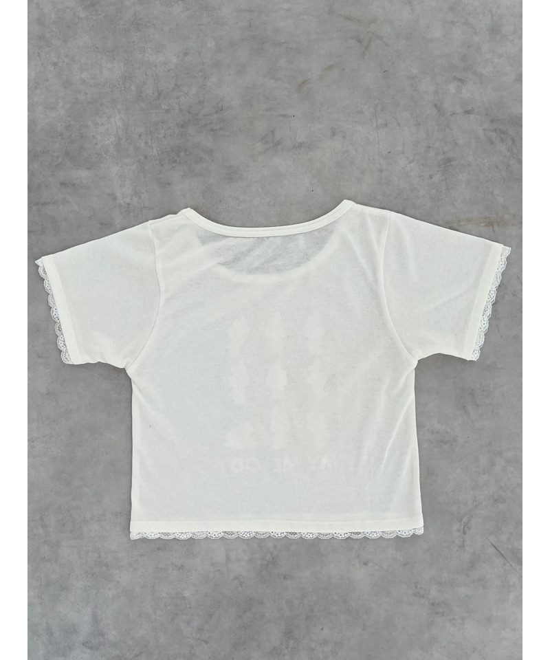 【MY MELODY】 ENCYCLOPEDIA TEE  詳細画像 オフホワイト 13
