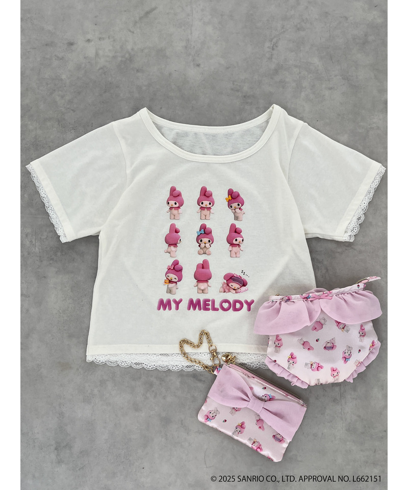 【MY MELODY】 ENCYCLOPEDIA TEE  詳細画像 オフホワイト 14