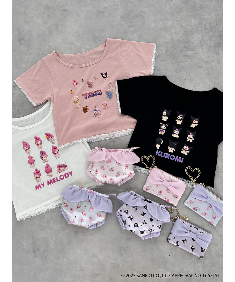 【MY MELODY】 ENCYCLOPEDIA TEE  詳細画像 オフホワイト 16