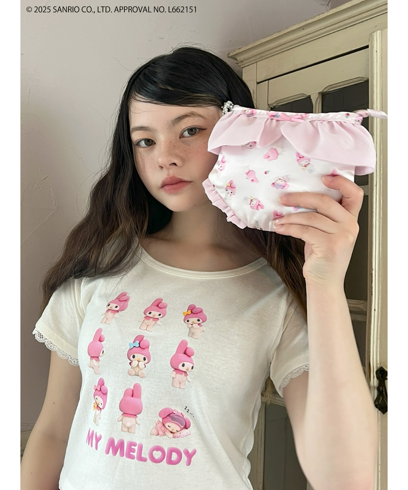 【MY MELODY】 ENCYCLOPEDIA TEE  詳細画像 オフホワイト 8
