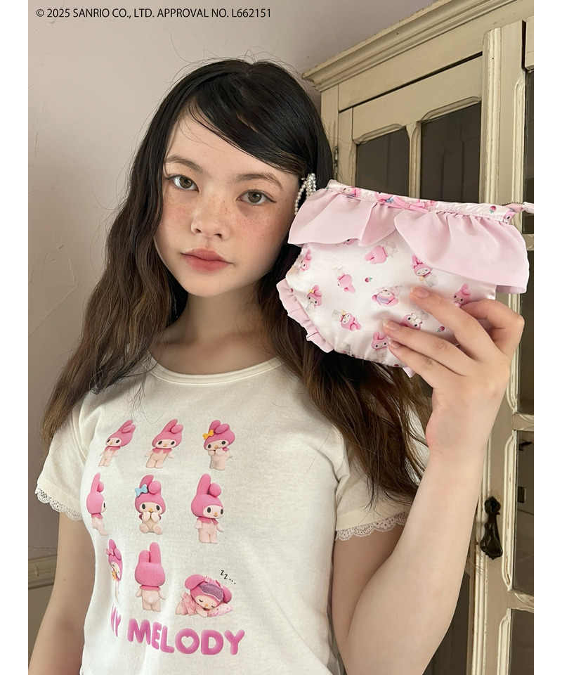 【MY MELODY】 ENCYCLOPEDIA TEE  詳細画像 オフホワイト 9