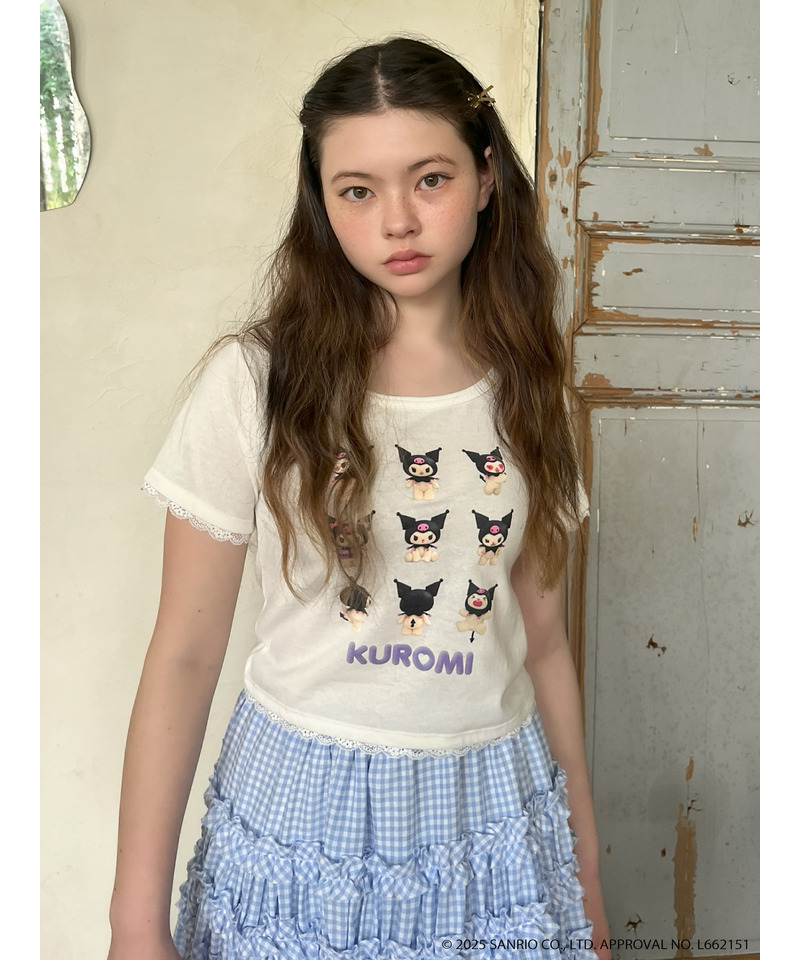 【KUROMI】 ENCYCLOPEDIA TEE  詳細画像 オフホワイト 12
