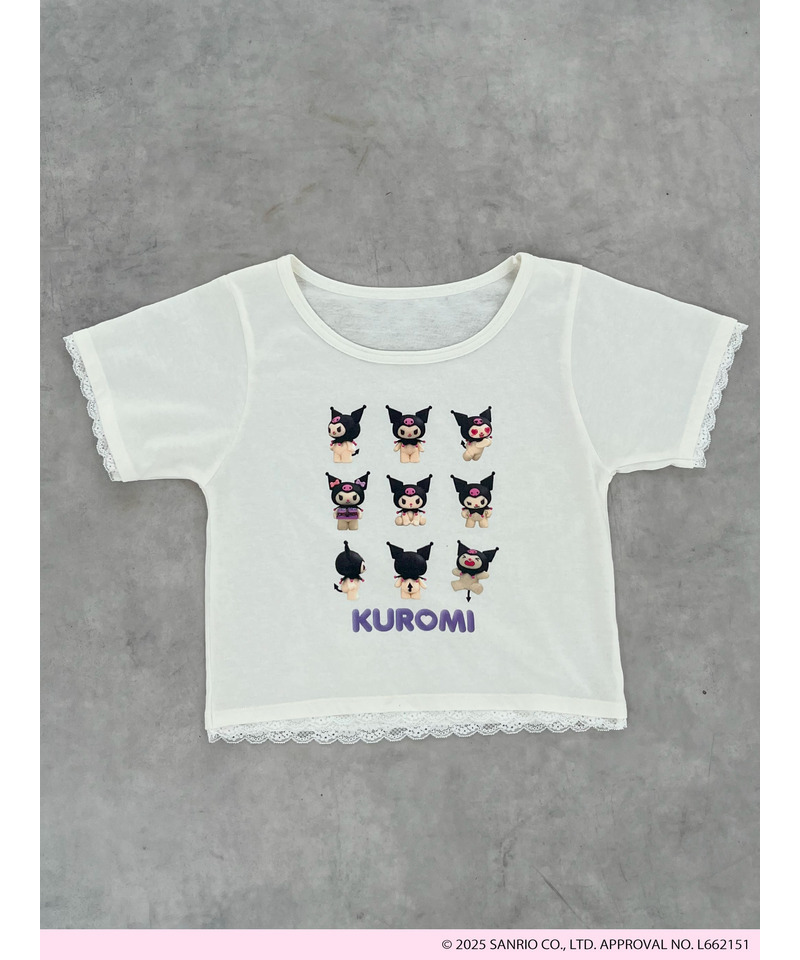 【KUROMI】 ENCYCLOPEDIA TEE  詳細画像 オフホワイト 13
