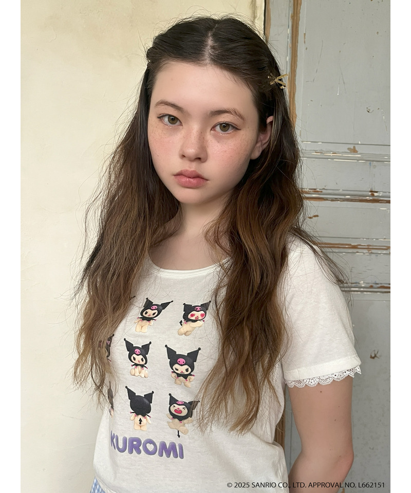 【KUROMI】 ENCYCLOPEDIA TEE  詳細画像 オフホワイト 5