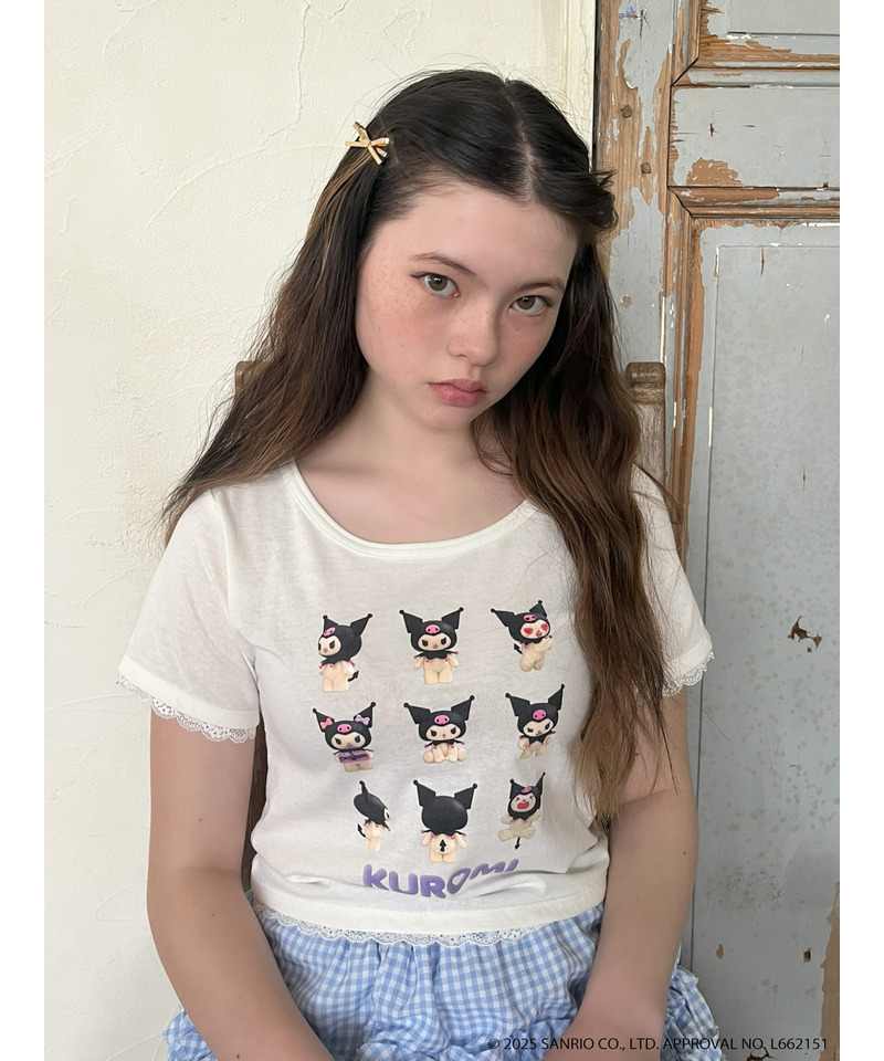 【KUROMI】 ENCYCLOPEDIA TEE  詳細画像 オフホワイト 6