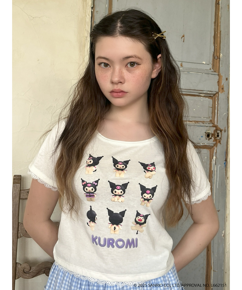 【KUROMI】 ENCYCLOPEDIA TEE  詳細画像 オフホワイト 7