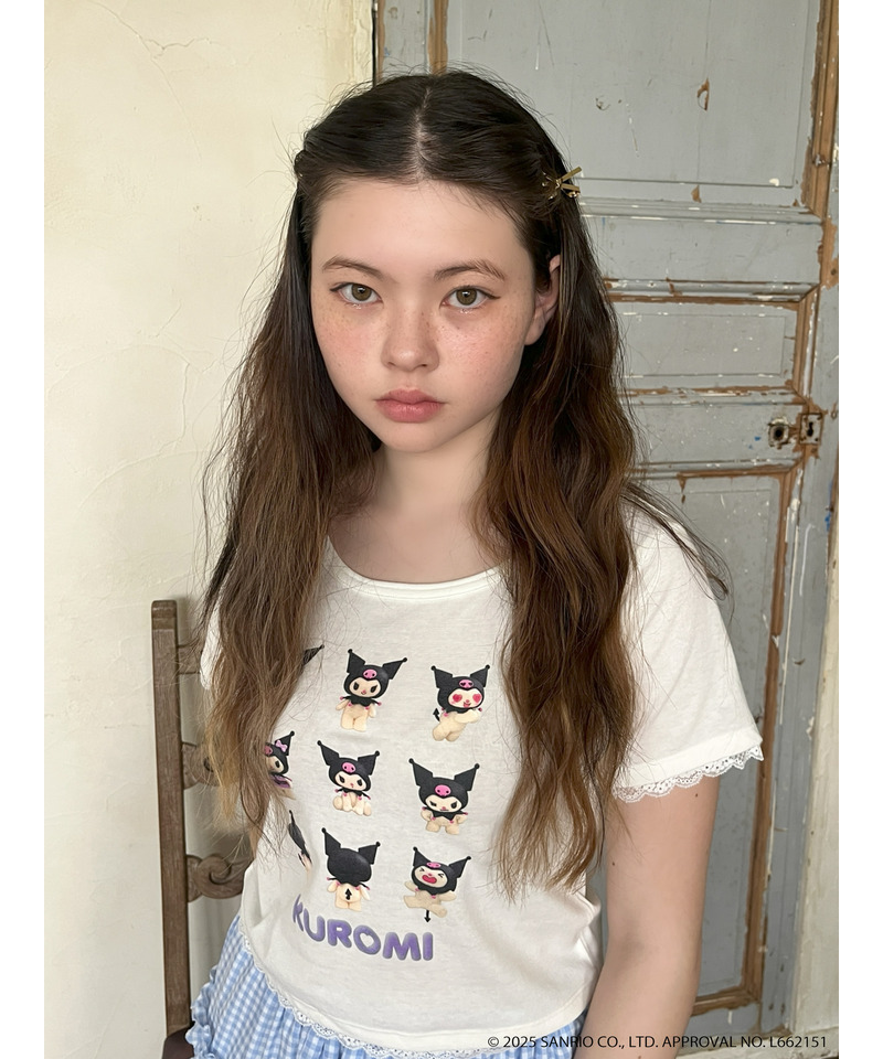 【KUROMI】 ENCYCLOPEDIA TEE  詳細画像 オフホワイト 9