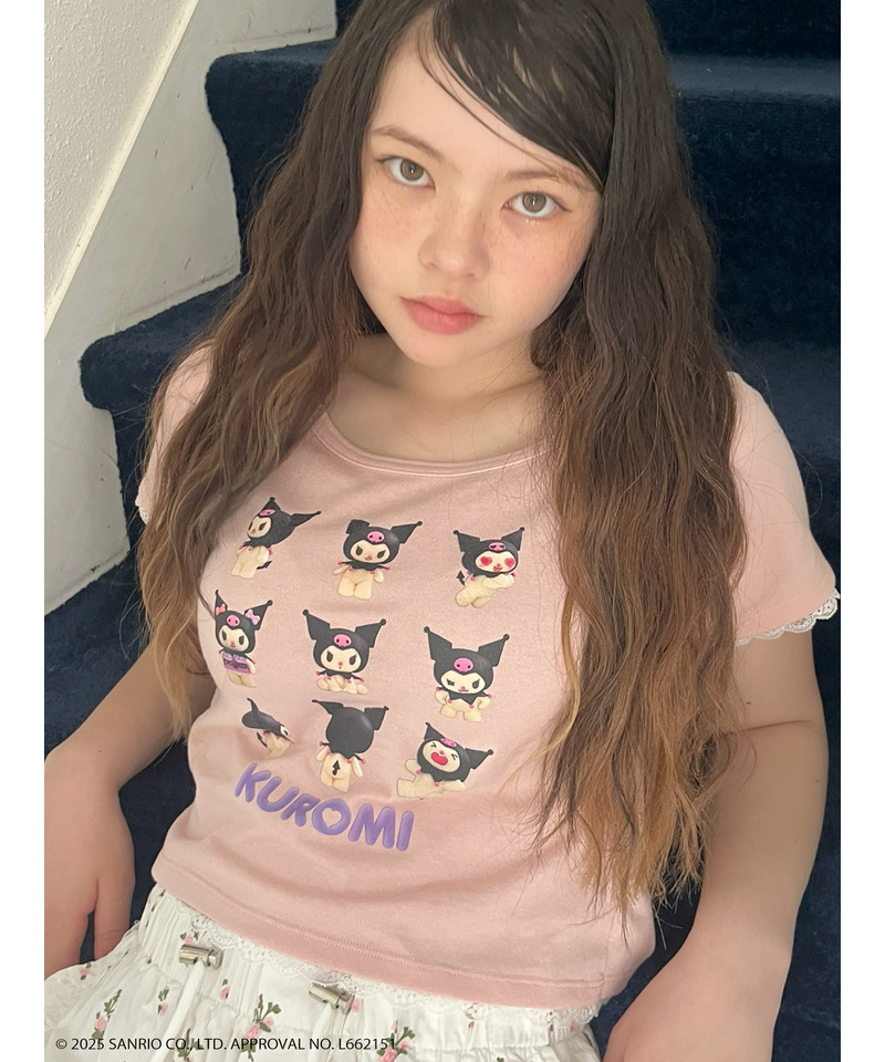 【KUROMI】 ENCYCLOPEDIA TEE  詳細画像 ピンク 10