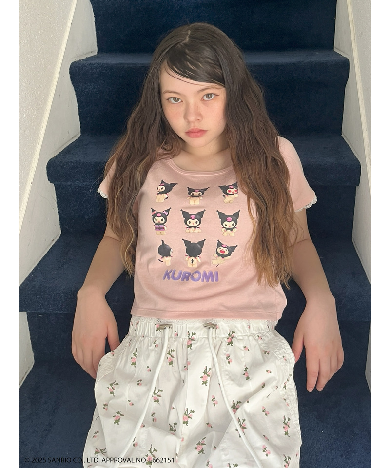 【KUROMI】 ENCYCLOPEDIA TEE  詳細画像 ピンク 11