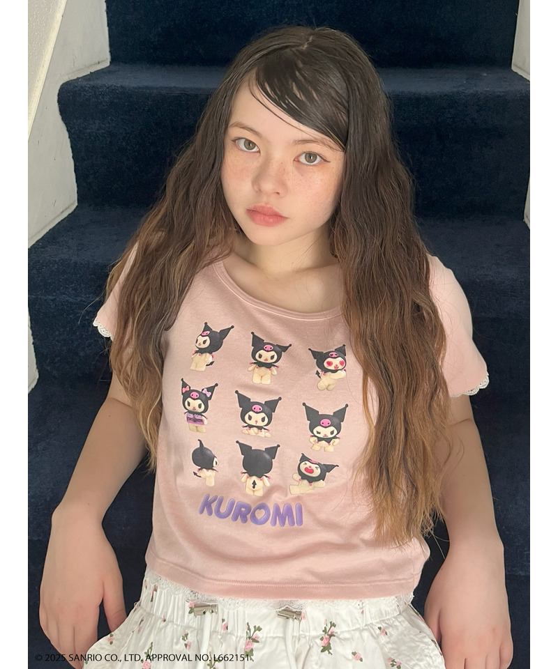 【KUROMI】 ENCYCLOPEDIA TEE  詳細画像 ピンク 12