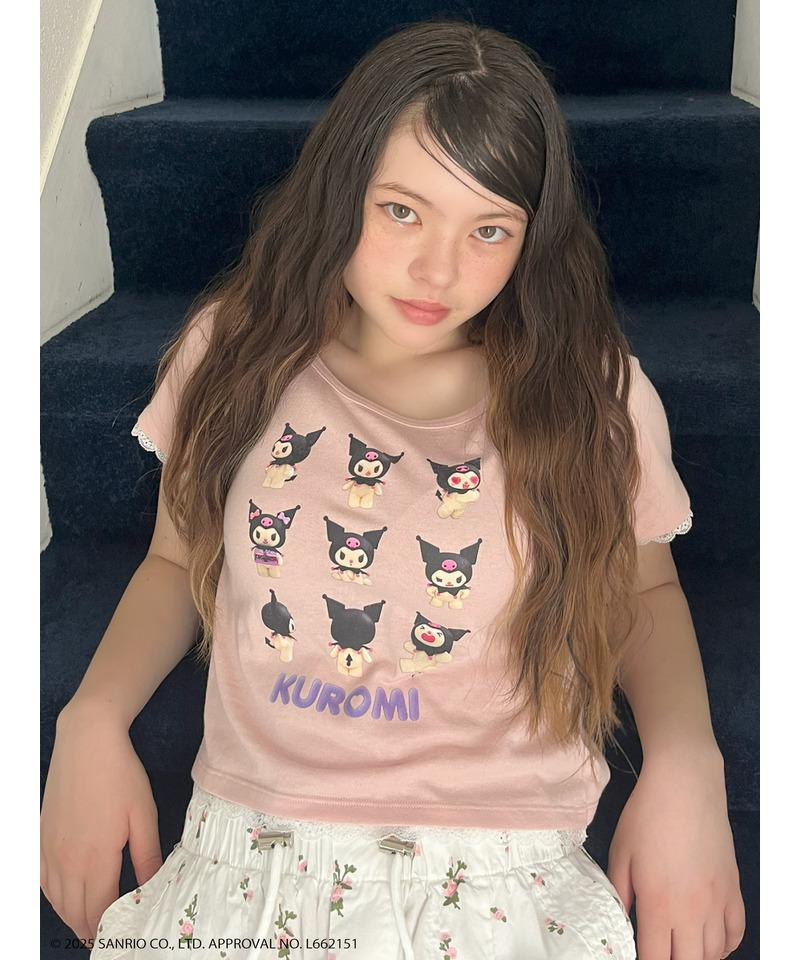 【KUROMI】 ENCYCLOPEDIA TEE  詳細画像 ピンク 13