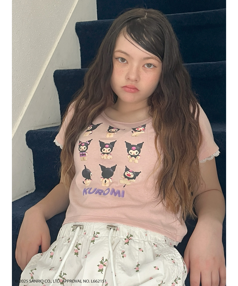 【KUROMI】 ENCYCLOPEDIA TEE  詳細画像 ピンク 14