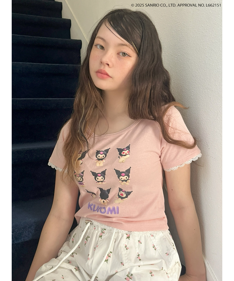 【KUROMI】 ENCYCLOPEDIA TEE  詳細画像 ピンク 4