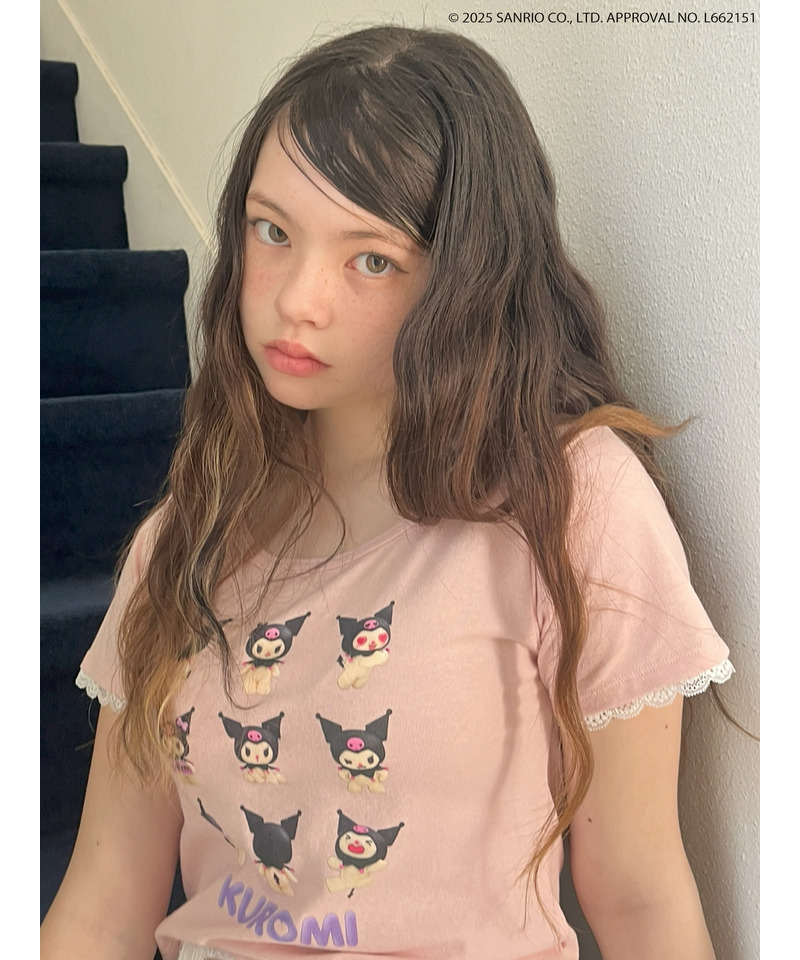 【KUROMI】 ENCYCLOPEDIA TEE  詳細画像 ピンク 6