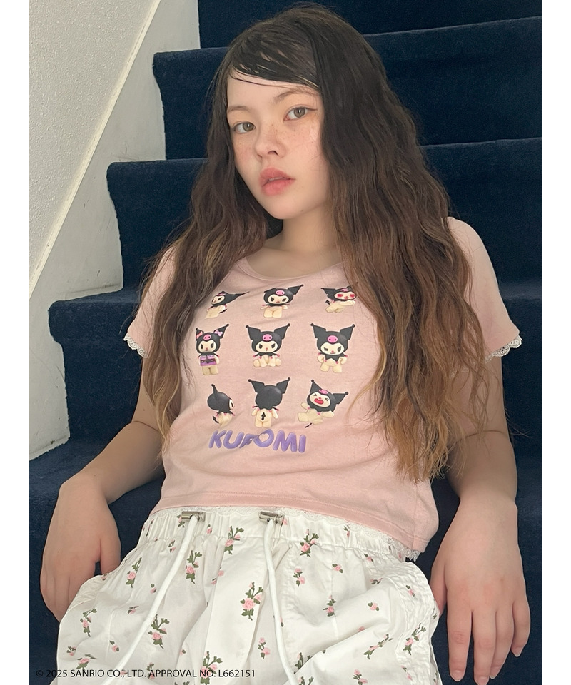 【KUROMI】 ENCYCLOPEDIA TEE  詳細画像 ピンク 8