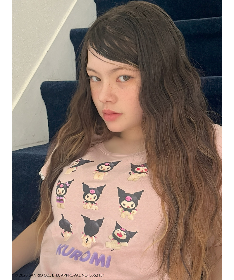 【KUROMI】 ENCYCLOPEDIA TEE  詳細画像 ピンク 9