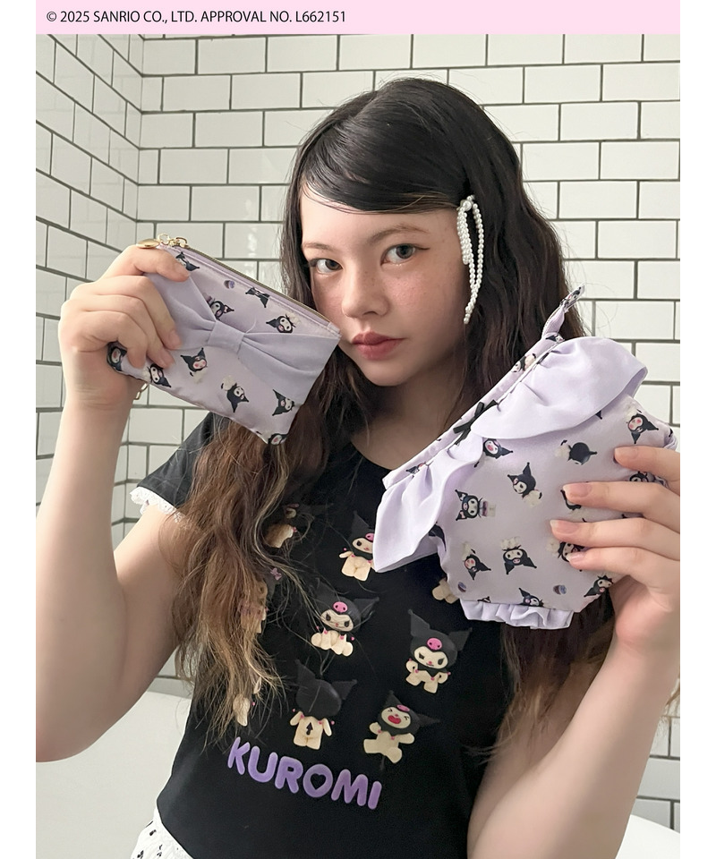 【KUROMI】 ENCYCLOPEDIA TEE  詳細画像 ブラック 13