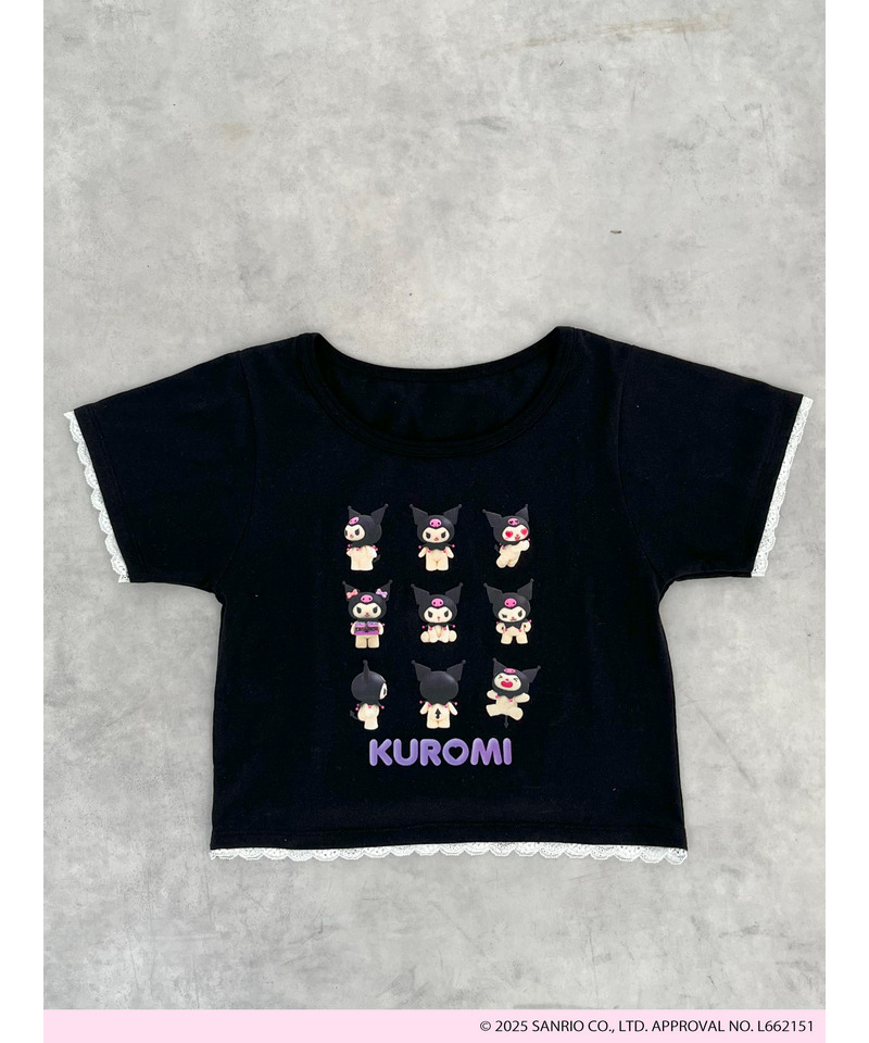 【KUROMI】 ENCYCLOPEDIA TEE  詳細画像 ブラック 14