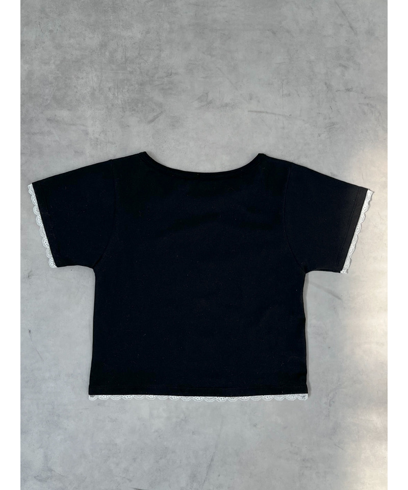 【KUROMI】 ENCYCLOPEDIA TEE  詳細画像 ブラック 15