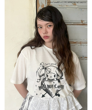 【MY MELODY】GRAPHICAL TEE 