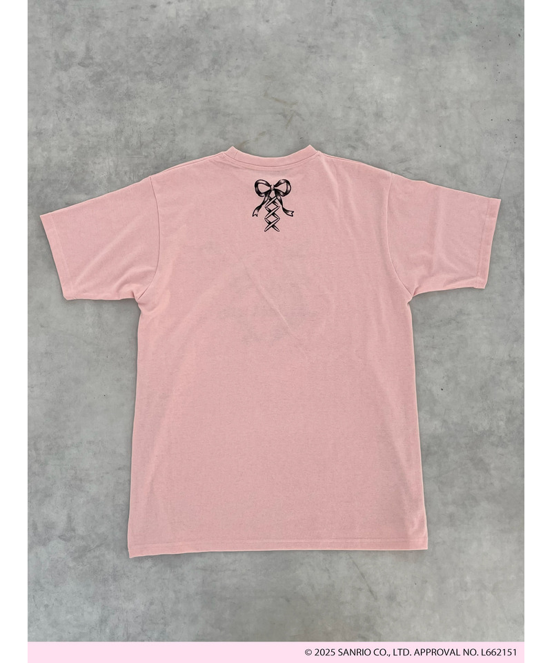 【MY MELODY】GRAPHICAL TEE  詳細画像 ピンク 19