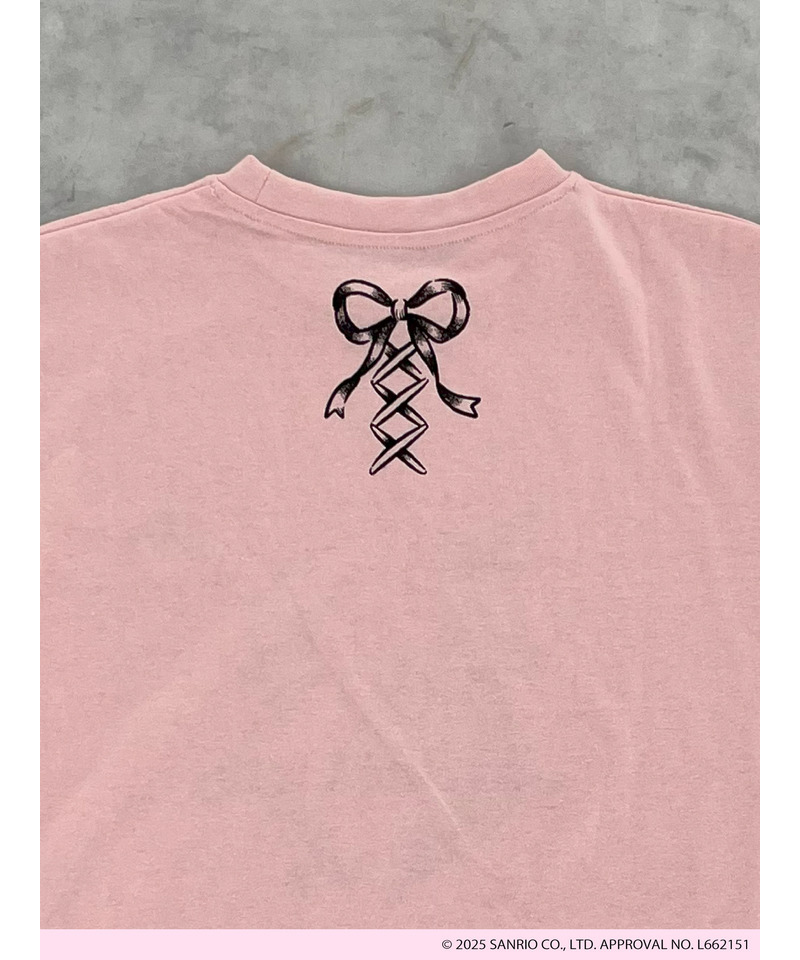 【MY MELODY】GRAPHICAL TEE  詳細画像 ピンク 3