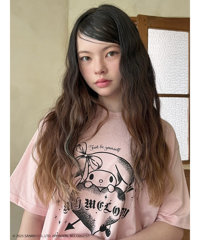 【MY MELODY】GRAPHICAL TEE  詳細画像 ピンク 8