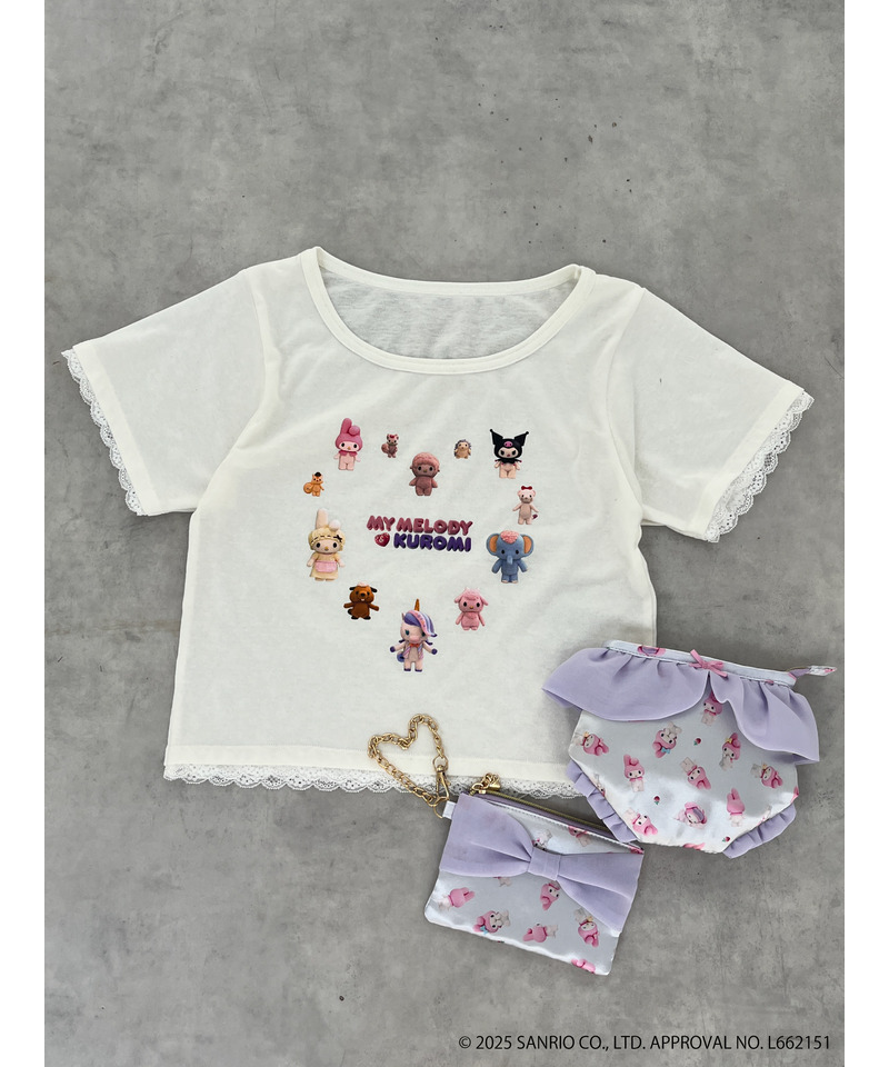 【MY MELODY】PANTIES POUCH 詳細画像 パープル 11
