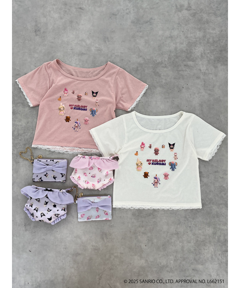 【MY MELODY】PANTIES POUCH 詳細画像 パープル 14