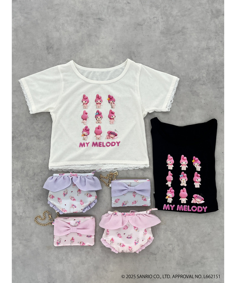 【MY MELODY】PANTIES POUCH 詳細画像 パープル 15