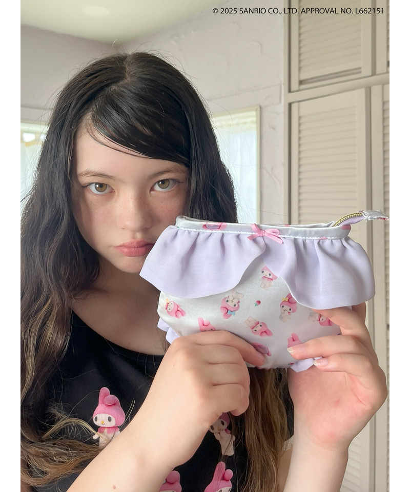 【MY MELODY】PANTIES POUCH 詳細画像 パープル 4