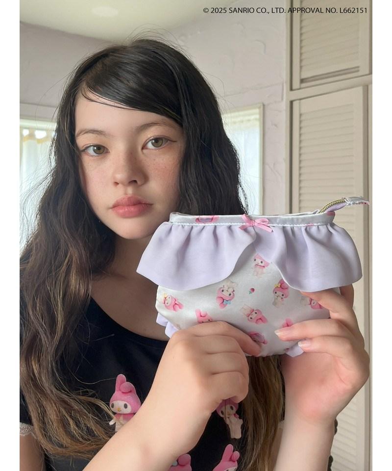 【MY MELODY】PANTIES POUCH 詳細画像 パープル 5