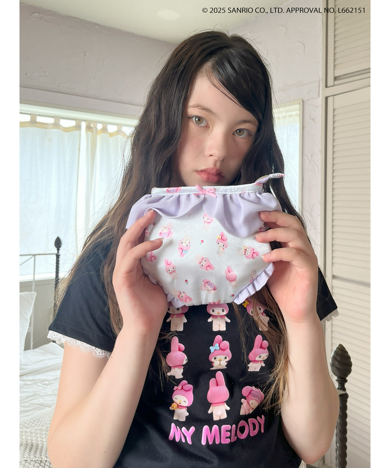 【MY MELODY】PANTIES POUCH 詳細画像 パープル 7
