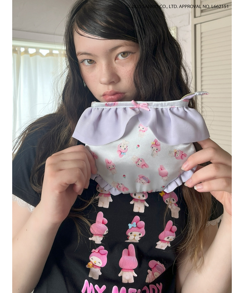 【MY MELODY】PANTIES POUCH 詳細画像 パープル 8