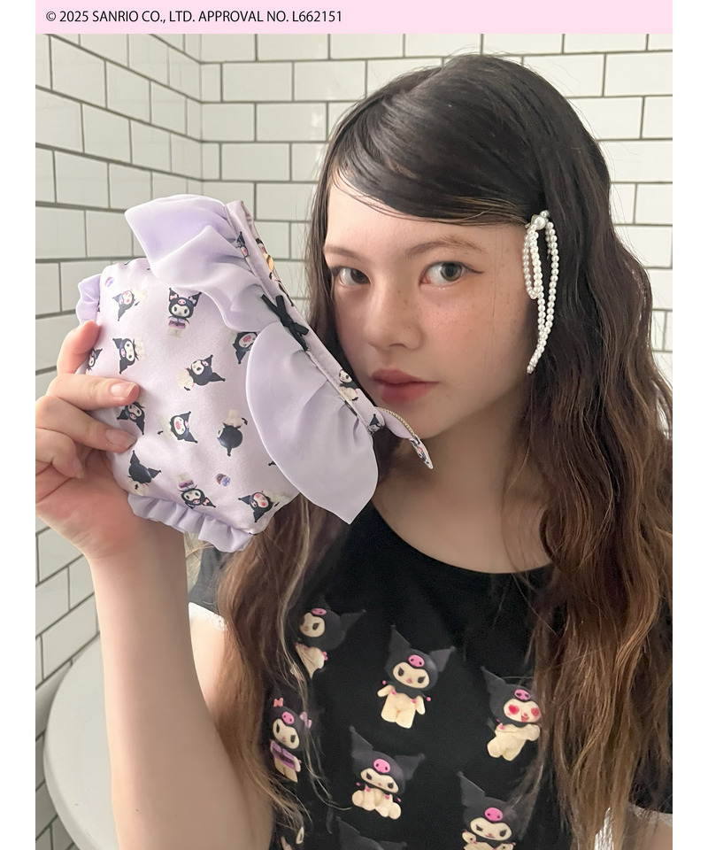 【KUROMI】PANTIES POUCH 詳細画像 パープル 5