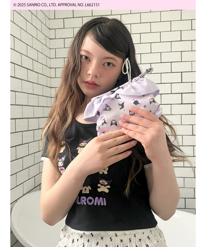 【KUROMI】PANTIES POUCH 詳細画像 パープル 8